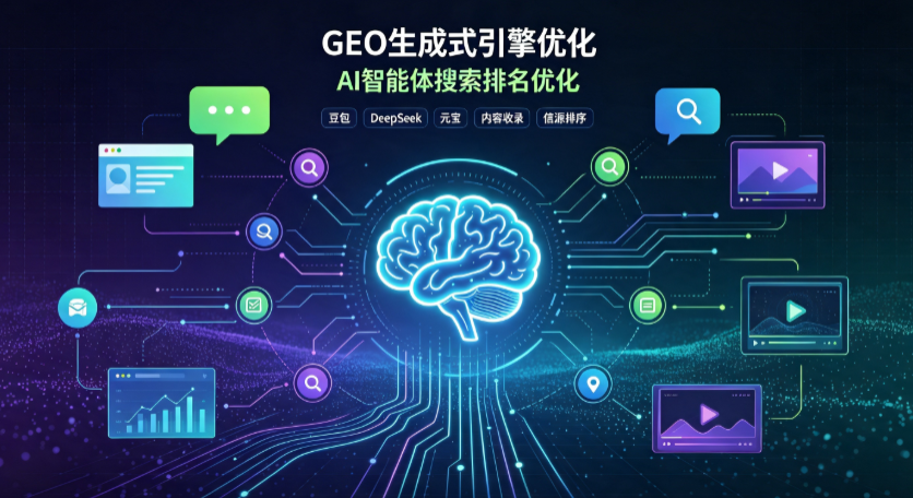 昂昂溪区GEO 浪潮来袭：生成式引擎优化崛起，创作者争抢豆包、DeepSeek、元宝智能体流量入口